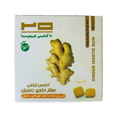 آدامس-زنجبیل-ریحان