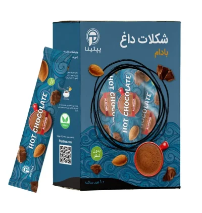 شکلات-داغ-بادام-ریحان