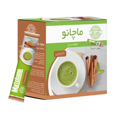 ماچا-دارچین-30عددی-ریحان