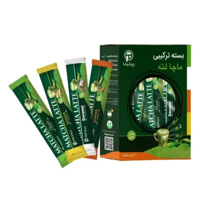 ماچا-لته-ترکیبی-ریحان