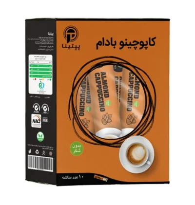 کاپوچینو-بادام-ریحان